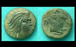 Panticapaeum, Young Satyr and Pegasus, ca. 310-304 BC